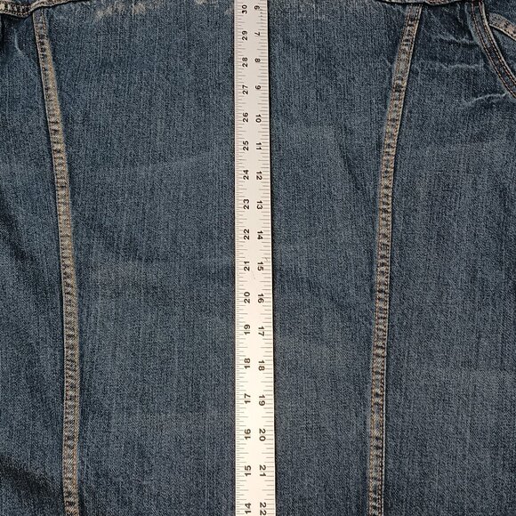 Levi's Trucker Jean Jacket Men's Danica Faded Distressed Size S - Picture 6 of 13